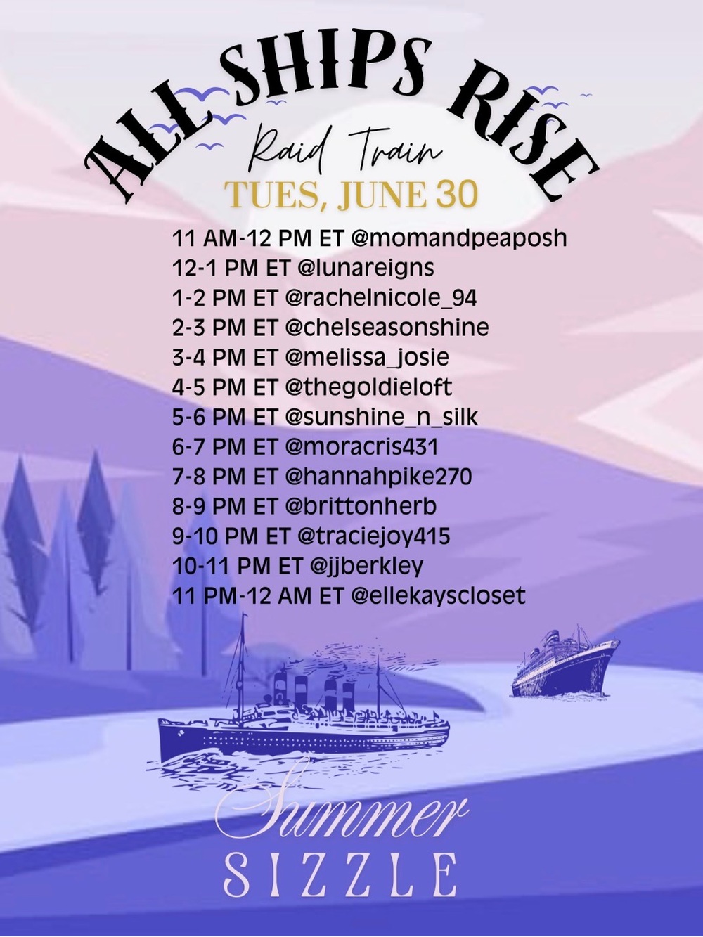 ✨🛳️ All Ships Rise Raid Train!🚂✨ - Picture 2 of 14